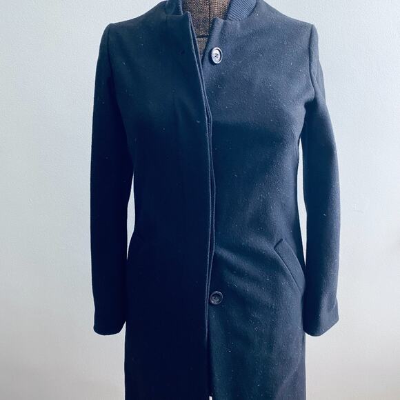 Vintage Jack Henry black wool winter jacket - Picture 3 of 8